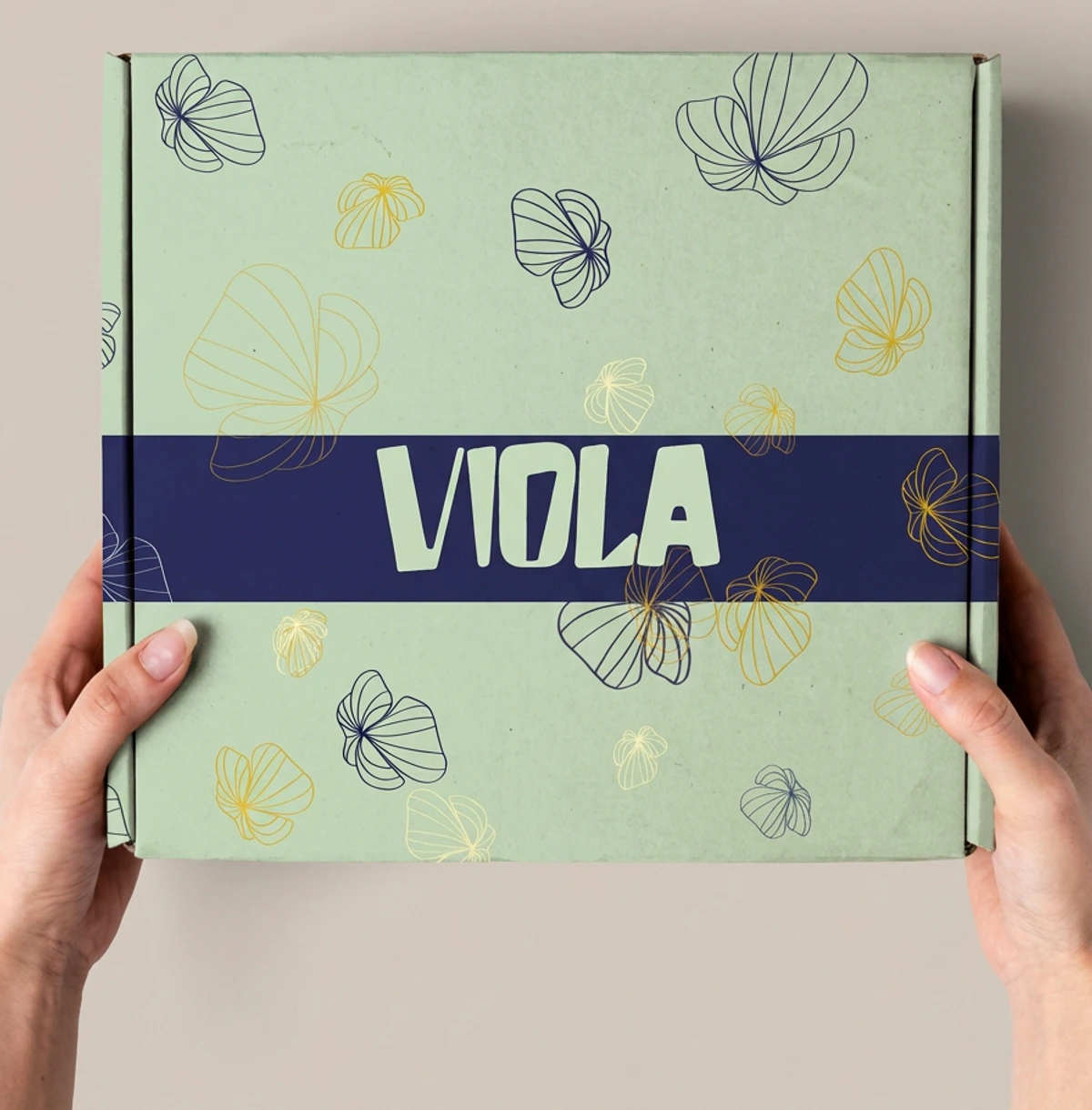 Viola packaging detail